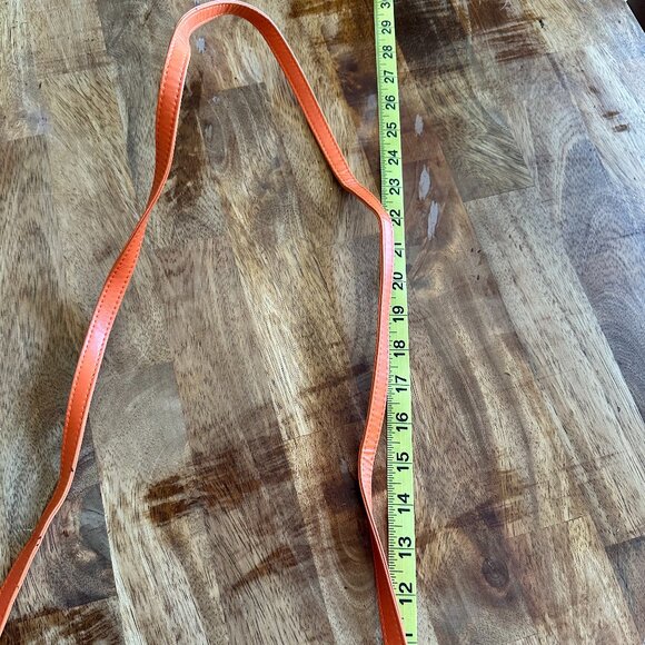 Orange Street Level Faux Leather Purse - Picture 3 of 8